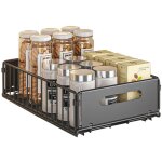 1pcs retirez l'organisateur d'armoire, tiroirs de cuisine extensibles, panier de stockage de glissi�re ...