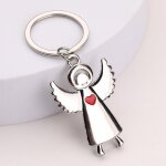 1pc sainte femme ailes ange mtal porte - cls personnalit voiture porte - cls pour saint valentin ...