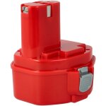 1x batterie compatible avec makita 4333dwde, 1051dz, 4033dz, 4033d, 4333d, 4332d, 4333dwd, 4333dwae outil ...