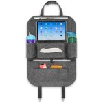 1x protege dossier voiture protecteur de si�ge arri�re en feutre pour enfants 60cm / 23, 6inch organiseur ...