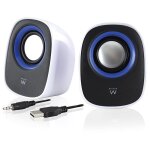 2. 0 ensemble de haut - parleurs st�r�o pour pc et ordinateur portable, aliment� par usb - eminent