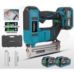 2 en 1 professional cloueuse sans fil ?clous droits 10 - 30 mm, clous cod�s 4 mm de large 10 - 22 mm? ...