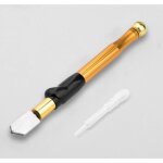 2 - 15mm, 180mm, coupe verre professionnel, carbure de tungst�ne conception ergonomique pour lunettes ...