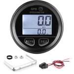 2. 36in dc10 - 24v gps compteur de vitesse odom�tre lcd jauge num�rique pour atv utv moto marine bateau ...