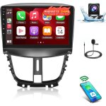[2 + 64g] autoradio android 13 pour peugeot 207 2006 - 2015 avec sans fil carplay & android auto, radio ...