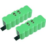 2�6800mah batteries pour roomba 14. 4v li - ion batterie de remplacement compatible avec irobot roomba ...
