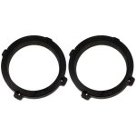 Adnauto - 2 adaptateurs hp compatible avec chevrolet captiva opel antara 165mm av bois mdf