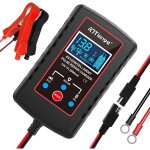 2 amp�res chargeur de batterie de voiture, 6v 12v chargeur � branchement intelligent, branchement de ...