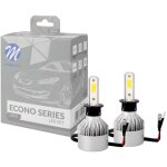 2 ampoules led h3 80w 9 a 32v 10000 lumens 6500k