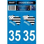 2 autocollants departement 35 carte bretagne sr35 - 2 2 autocollants departement 35 carte bretagne sr35 - 2