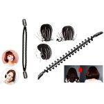 2 bob torsione capelli lunghi a corti chignon accessori per acconciatura styling