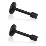 Csparkv - 2 butée de porte, butée de porte murale noire de , butée de porte avec amortisseurs acoustiques ... Csparkv - 2 butée de porte, butée de porte murale noire de , butée de porte avec amortisseurs acoustiques ...