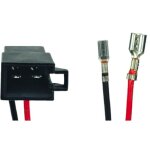 2 cables adaptateurs haut - parleur compatible avec opel renault seat skoda suzuki volkswagen volvo - ...