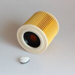 2 cartouches filtrantes de rechange compatibles avec les cartouches filtrantes accessoires pour aspirateur ...