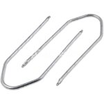 2 cles extraction demontage facade autoradio tiroir compatible avec citroen c1 c2 c3 c4 c5