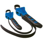 2 clés à sangle caoutchouc 500 et 600 mm silverline 598531 2 clés à sangle caoutchouc 500 et 600 mm silverline 598531
