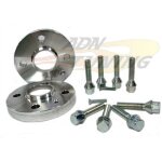 Adnauto - 2 elargisseurs de voies - 4x100 compatible avec bmw seat vw - 20mm avec visserie portee conique ...