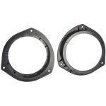 2 entretoises haut - parleur compatible avec hyundai i20 ap15 d165mm av et ar