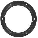 Caliber - 2 entretoises haut - parleur compatible avec skoda volkswagen ap03 av d165mm noir