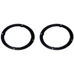 2 entretoises haut - parleur compatible avec vw golf 6 - d165mm