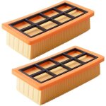 2 filtre remplacement pour aspirateur k�rcher ad 3200, ad 3 premium et ad 4 premium
