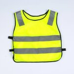 2 gilets rflchissants pour enfants, 2 tiquettes rflchissantes, gilet smiley, gilet de scurit rflchiss ...