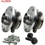 2pcs set de roulement avec moyeu roue pour audi vw seat skoda 3c0498621 1t0498621