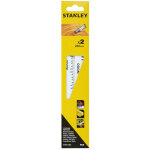 2 lames de scie sabre hcs 240mm sta21182 - xj - stanley