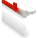 2 m barrage deau seuil de silicone, barri�re de douche pliable, bande de retenue deau pour seuil de porte ...