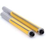 2 morceaux de couteau de coupe long avec coupe de roulement couteau droit � double tranchant pour le ...