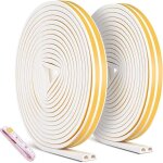 2 pack 20m bande de joint, auto - adh�sif anticollision joint de porte, d - profi joint d'�tanch�it� ...