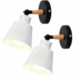2 packs appliques murales vintages industrielles plafonniers luminaires e27 en mtal rglable lampe murale ...