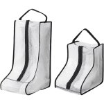 Jamais utilis]2 pack clear boot storage bags for short and tall boots, clear boot protective bags for ...