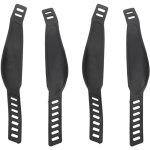 2 paire de lani�res r�glables pour p�dales de v�lo d'exercice - universel, adapt� � la plupart des v�los ...