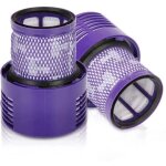 2 paquet lavables r�utilisables filtre de remplacement pour dyson v10 cyclone animal absolute motorhead ...