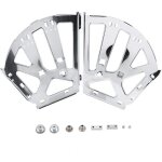 2 lot de 2 patins abrasifs pour ponceuse orbitale 8 trous 125 mm compatible avec makita m9204 bo5030 ...