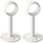 2 pcs diam�tre 26 mm support de tringle � rideaux support tringle penderie avec vis support de plafond ...