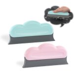 2 pcs brosse � poils d'animaux �pilateur r�utilisable pour animaux de compagnie 2 couleur brosse anti ...