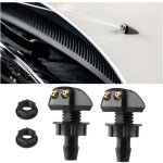2 pcs buses de lave - glace avant voiture jet de pulv�risation, petit d'essuie - glace de lave - glace ...