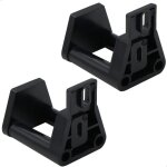 2 pcs guide plancher rail rglable portes d'curie - ajustable mur porte coulissante au sol les grange ...