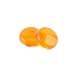 2 pcs moto clignotants lentilles, bouton kit de couvercles de lentilles de feux clignotants moto lumire ...