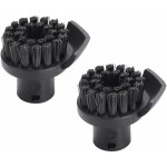 2 pcs nettoyant for vapeur brosse ronde for grattoir de salet sc1 / sc2 / sc3 / sc4 accessoires petite ...