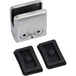 2 pcs pince verre 8 - 10mm en acier inoxydable 304 r�glable angulairement fixation miroir mural, pour ...