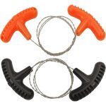 2 pcs scie � fil en acier inoxydable, 73 cm tron�onneuse de poche tube pvc mini ext�rieure anti - rouille ...