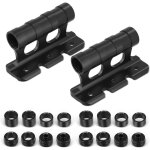 2 pcs support de fixation de fourche de v�lo, support velo voiture, support de fourche de bicyclette ...