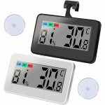 2 pcs thermomtres hygrometre magntique - thermomtre ambiance hygrometre intrieur aimant thermometre ...