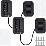 2 pcs verrou de rfrigrateur avec code, rfrigrateur serrure  code, verrou de rfrigrateur enfant, ...