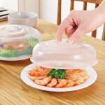 2 pices (20cm) couvercle pour micro - ondes, protection contre les claboussures de micro - ondes, protection ...