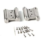 2 pi�ces 3 ''pouces double action charni�re � ressort saloon caf� porte porte battante