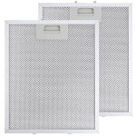 2 pi�ces 305 x 267 mm filtre hotte aspirante pour hotte aspirante aeg blancs grande capacit� de stockage ...